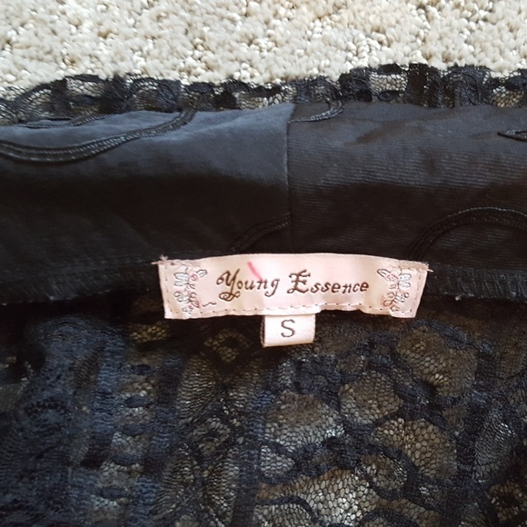 Sheer Lace Bolero Jacket - Picture 6 of 6